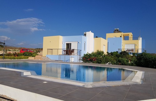 Mastichari House | Dream villa with private pool in Kos/Greece, sea view for 4 people