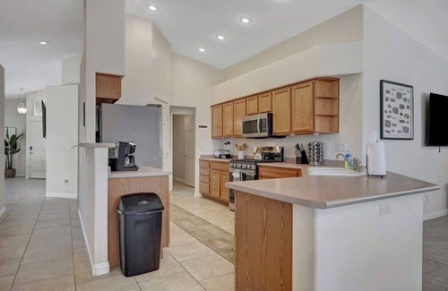 North Las Vegas House | Dreamy 3BR Retreat w/Games, Firepit & Pool Table!