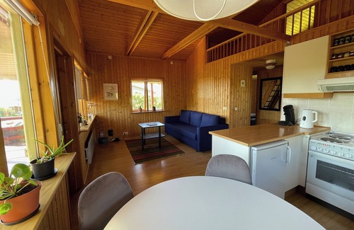 Langanesbyggð Cabin | Dreamy cabin with a garden