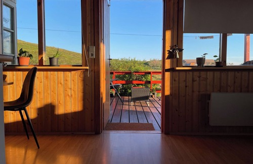 Langanesbyggð Cabin | Dreamy cabin with a garden