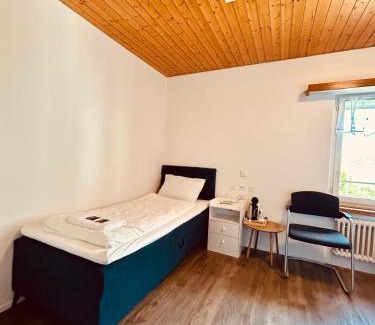 Heiden House | Dreibettzimmer mit eigenem Bad und Seeblick