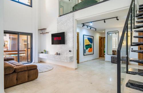 Semlalia Apartment | Duplex 5 Chambres à Marrakech Luxe, Vue Piscine
