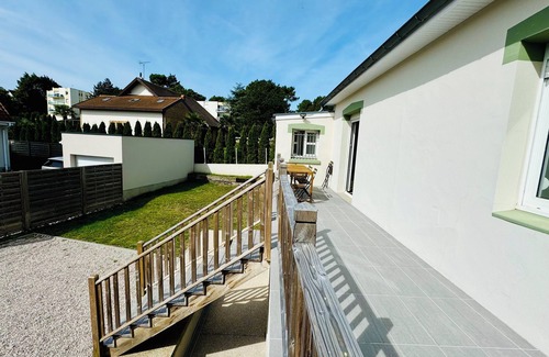 Cucq House | Duplex d'Opale - House on 2 separate floors in the heart of Stella-Plage