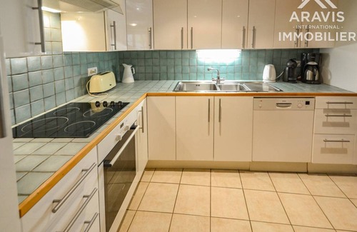Le Grand-Bornand Apartment | Duplex for 6, 2 bdrms, garden, near center, wifi