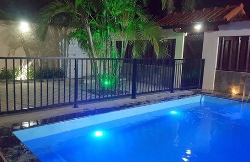 Guarapari House | Duplex house with pool, pool and barbecue Santa Monica Beach Guarapari