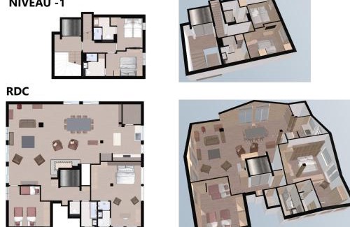 Val-d'Isere Apartment | Duplex luxueux avec sauna, cheminée et parking à Val-d'Isère - FR-1-694-334