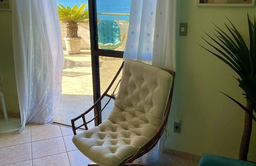 Prainha Apartment | Duplex Penthouse 401 Seafront, private, excellent location, "right on the sand"