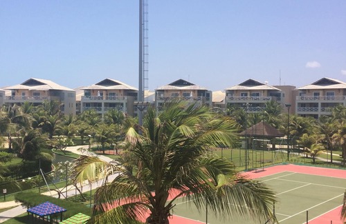 Porto das Dunas Apartment | Duplex waterfront 2km from Beach Park in the most complete condominium of Porto das Dunas