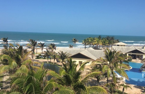 Porto das Dunas Apartment | Duplex waterfront 2km from Beach Park in the most complete condominium of Porto das Dunas