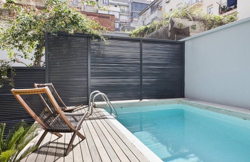 Sant Gervasi Apartment | Duplex with private pool and garden in Sarrià 3 bedrooms sleeps 10 - WiFi