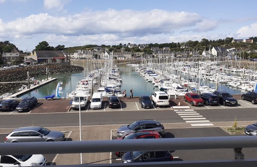 Pleneuf-Val-Andre Apartment | Duplex with view of Dahouët harbour