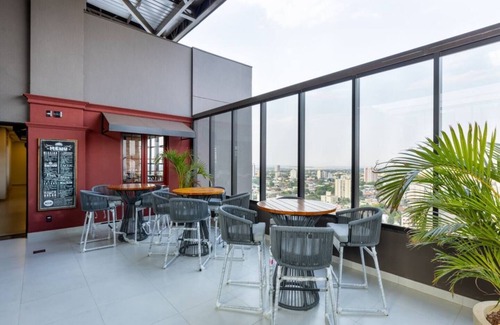 Centro Apartment | E&A Complete and Comfortable Loft in Ed. Sunset in the Center of Dourados