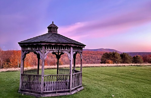 Eagles Mere Cottage | Eagles Mere cedar home offers breathtaking views of the Endless Mountains