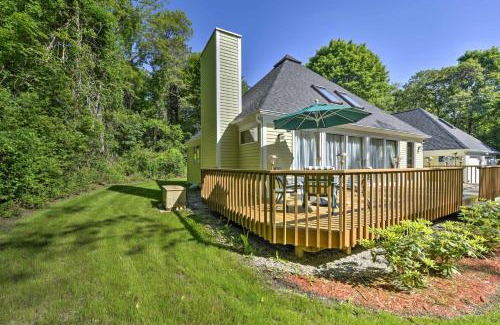Waquoit Village House | East Falmouth Home with Deck and Grill 4 Mi to Beach!