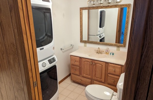 Terre Haute House | East side of town with HOT TUB - 2 king, 1 full