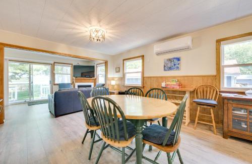 Tawas City House | East Tawas Lakefront Getaway with Kayaks and Deck