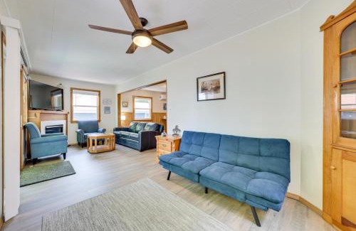 Tawas City House | East Tawas Lakefront Getaway with Kayaks and Deck