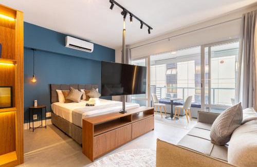 Vila Congonhas Apartment | Easy Star - Studio moderno C/Vaga no Campo Belo - AH01I