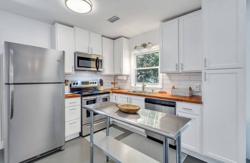 Demere Park House | Easy walk to the Beach! Completely Renovated Beach Escape! Private Backyard!