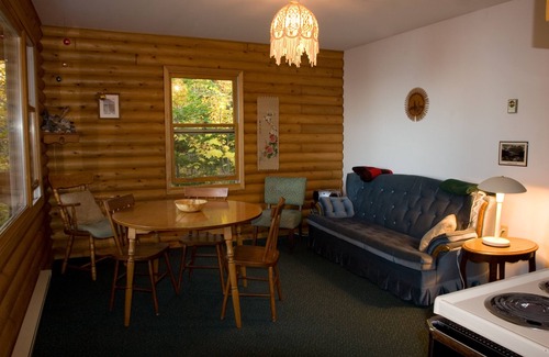 Richmond County Cottage | Eberhards log cottage1 , right on the Lake, private, scenic, gorgeous beach
