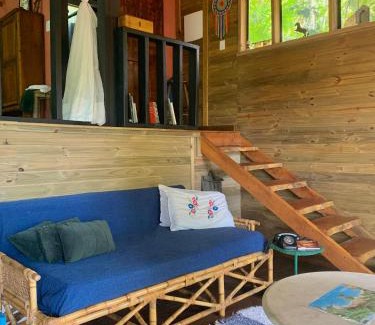 Trindade Ski Chalet | Eco Cabana a 150 metros da praia e centrinho