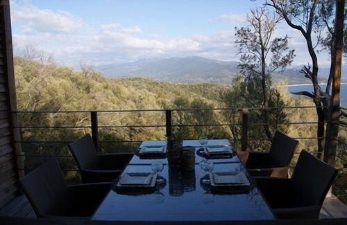 Porto Pollo Ski Chalet | ECO-CABANE exceptional view in the heart of nature