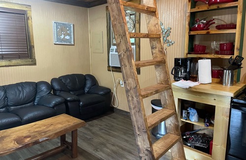 Elizabethtown Cabin | Eco Cabin by River-Extensive Decking Areas, Private Pier, Private Floating Dock