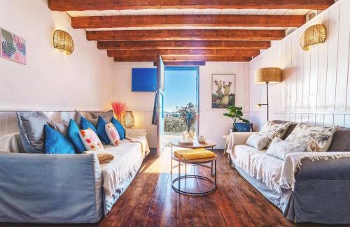 Arrieta House | Eco Fisherman's Seafront Cottage - Fantastic Views - Private Courtyard