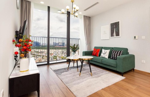Tan Thuan Tay Apartment | Eco Green SaiGon Apt - Amazing view - Free Pool & Gym