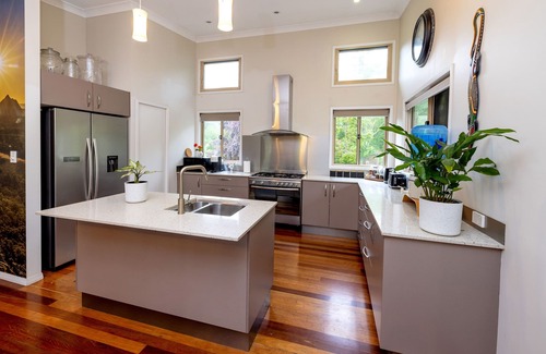 Doonan House | Eco House with private pond & forest. Noosa Hinterland Retreat