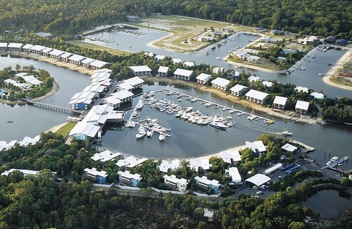 Gold Coast Cabin | Eco Loft - Couran Cove Resort - pools - bar – café