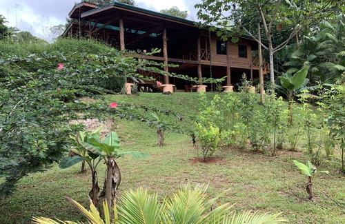 Platanillo House | Eco Villa with Cascading Waterfall, Swim Hole, River and Fruit Orchard