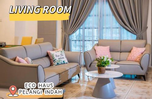 Ulu Tiram Villa | ECOHAUs AeonTebrau/Pool/Netflix/Karaoke/Gaming