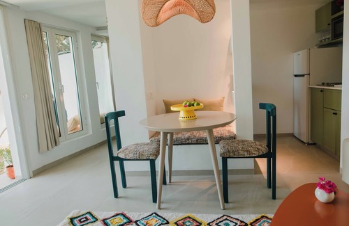 Sidi Abdel Aziz Apartment | Écrin bleu - Sea and pool view