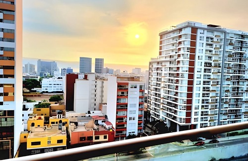 San Antonio Apartment | E°|LimaTOP Panoramic View Queen Bed Flat 3B 1102A