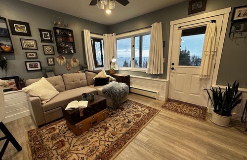 Sitka Apartment | Efficiency Rental with Ocean Views