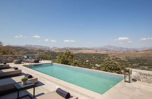 Armenoi Villa | Eforasis Villa II, with Heated Spa Whirlpool