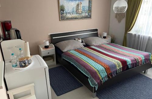 Notzingen Apartment | Ein Gästezimmer mit Terrasse in ruhiger Lage