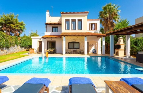 Kefalas Villa | Ekklisies Dio Large Private Pool, A/C, WiFi
