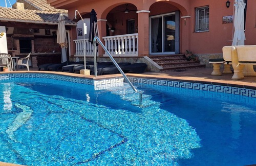 Riumar House | "El Cazador"@MARISOL: 290m to the beach, private pool, A/C, WiFi, dog beach.