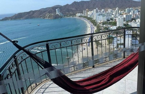 El Rodadero Apartment | El peñon rodadero building-incerwible ocean view