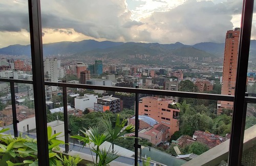 Lalinde Apartment | El Poblado, Medellín - Private Hot Tub & Balcony - 3BR - View - Wake 1111!