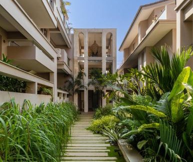 Nerul Apartment | El Reino Elegant 2&3BHK Apartments 10 Minutes to Candolim with Pool & Kitchen, Wifi, Security