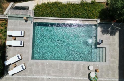 Kourkoumelata Villa | Elaiopetra Kefalonia - Stonehouse Hideaway with pool - Modern Luxury with Serene Sea and Mountain Views