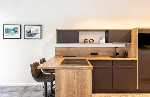 Wittenberge Apartment | ELBE.6 - Stylish Apartment Directly on the Elbe