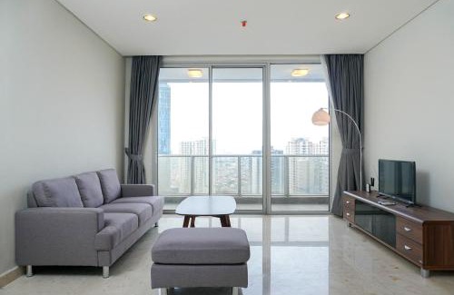 Karet Apartment | Elegant 2BR at Empyreal The Epicentrum Kuningan Apartment By Travelio
