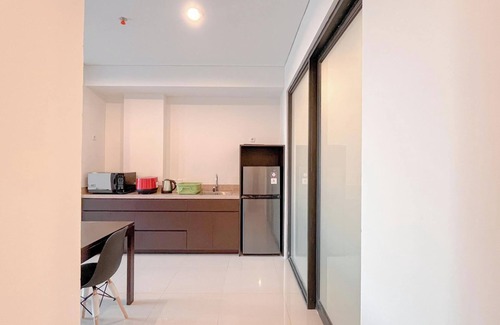 By Pass Ngurah Rai Apartment | Elegant 2Br (No Kitchen) Apartment At Skales Residence Nusa Dua Bali