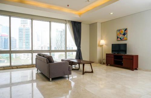 Karet Apartment | Elegant 2BR with Private Lift at Masterpiece The Epicentrum Kuningan Apartment By Travelio