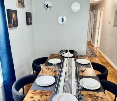 Irvington Apartment | Elegant 3BR with parking and sleeps up to 8