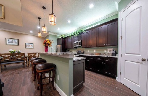 Oviedo Villa | Elegant 6-bedroom, 6-bath home, sleeps 12. Ideal for large groups with Optional Banquet Room this is our newest house
